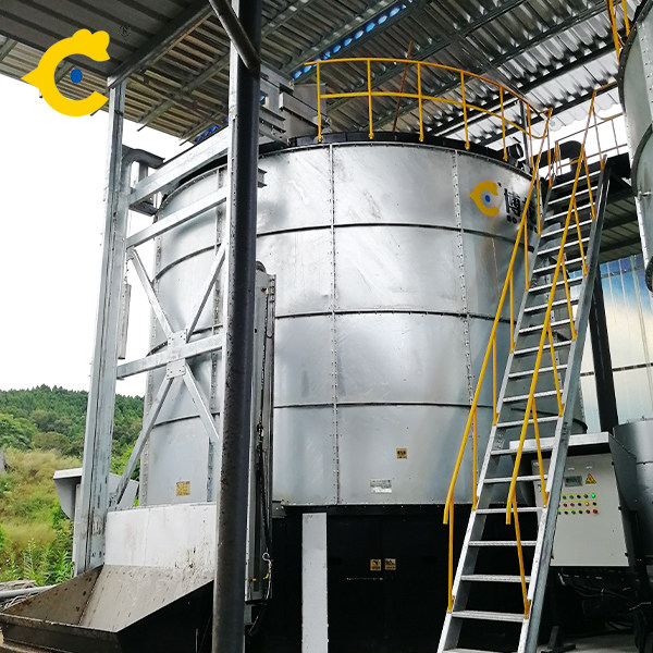 China chicken poop compost tank for large-scale composting